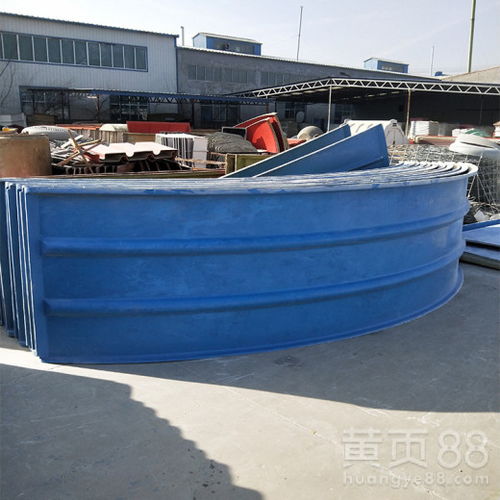 哈爾濱藍(lán)色玻璃鋼集氣罩 集氣池拱形蓋板工廠