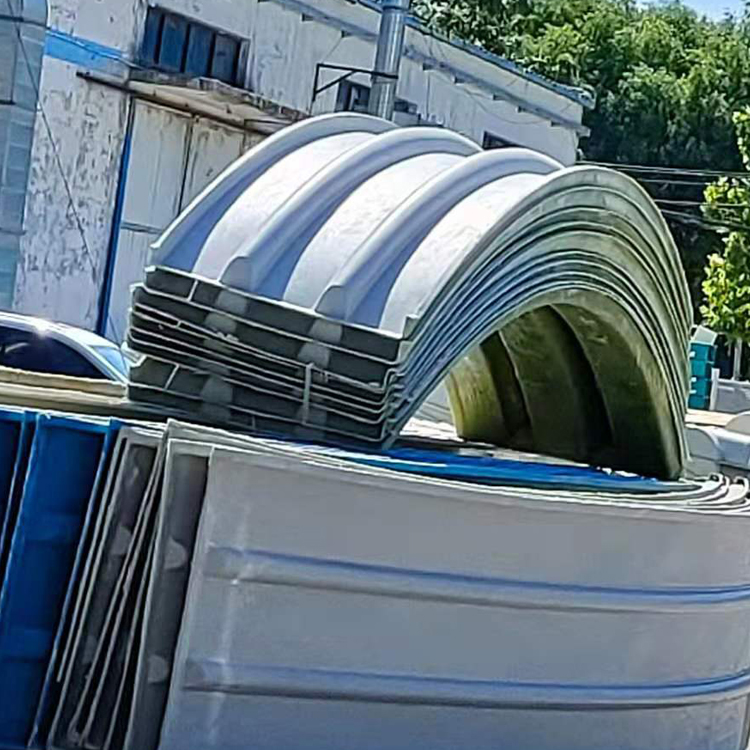污水池蓋板 玻璃鋼拱形蓋板 玻璃鋼集氣罩 污水處理加蓋 - 河北光義環(huán)